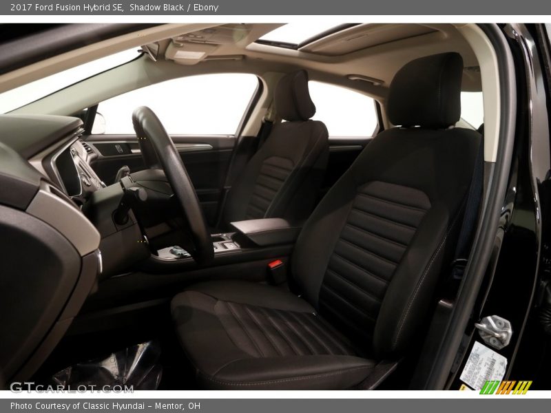 Shadow Black / Ebony 2017 Ford Fusion Hybrid SE