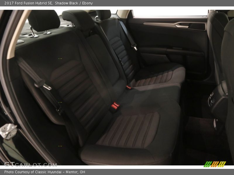 Shadow Black / Ebony 2017 Ford Fusion Hybrid SE