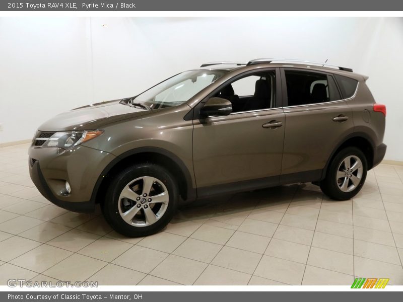 Pyrite Mica / Black 2015 Toyota RAV4 XLE