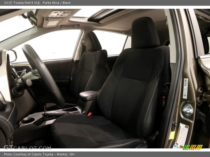 Pyrite Mica / Black 2015 Toyota RAV4 XLE