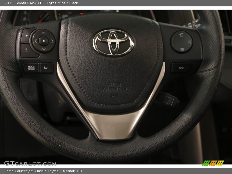 Pyrite Mica / Black 2015 Toyota RAV4 XLE
