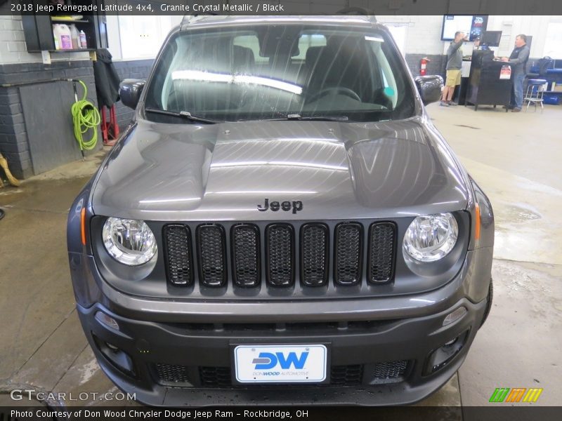 Granite Crystal Metallic / Black 2018 Jeep Renegade Latitude 4x4