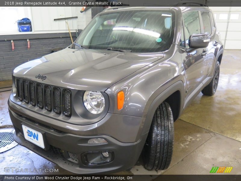 Granite Crystal Metallic / Black 2018 Jeep Renegade Latitude 4x4