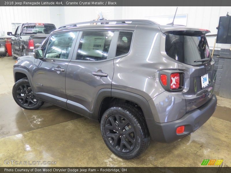 Granite Crystal Metallic / Black 2018 Jeep Renegade Latitude 4x4