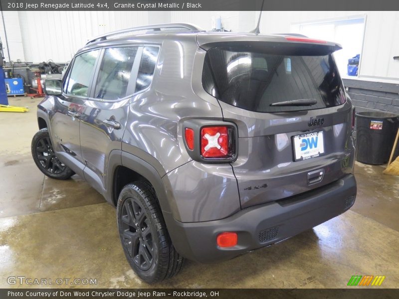 Granite Crystal Metallic / Black 2018 Jeep Renegade Latitude 4x4
