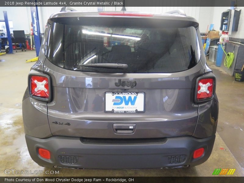 Granite Crystal Metallic / Black 2018 Jeep Renegade Latitude 4x4