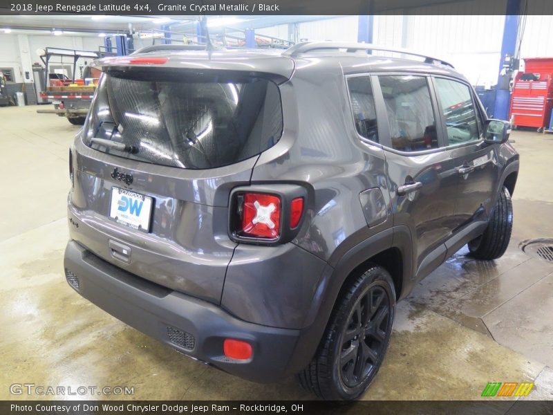 Granite Crystal Metallic / Black 2018 Jeep Renegade Latitude 4x4