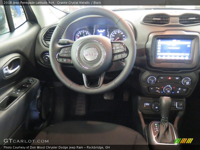 Granite Crystal Metallic / Black 2018 Jeep Renegade Latitude 4x4