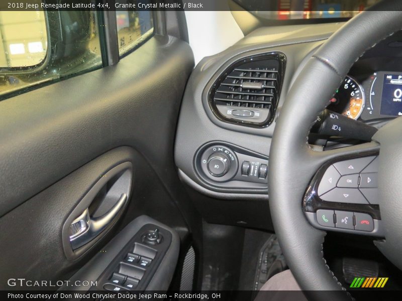 Granite Crystal Metallic / Black 2018 Jeep Renegade Latitude 4x4