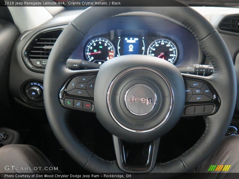Granite Crystal Metallic / Black 2018 Jeep Renegade Latitude 4x4