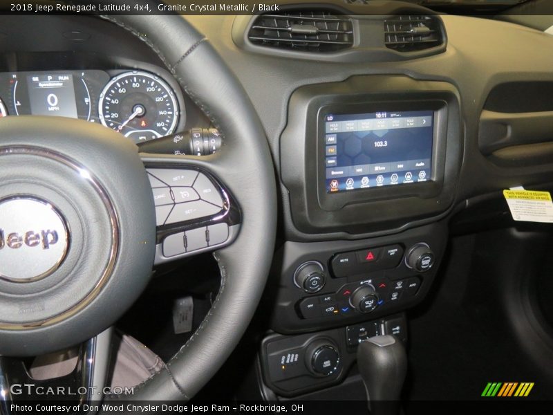 Granite Crystal Metallic / Black 2018 Jeep Renegade Latitude 4x4