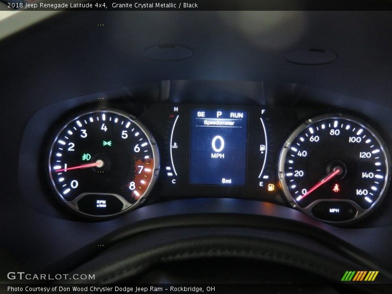 Granite Crystal Metallic / Black 2018 Jeep Renegade Latitude 4x4