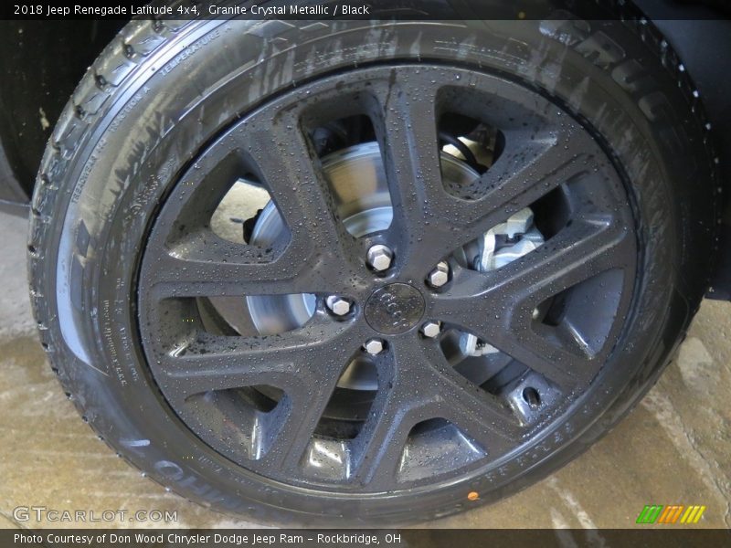 Granite Crystal Metallic / Black 2018 Jeep Renegade Latitude 4x4