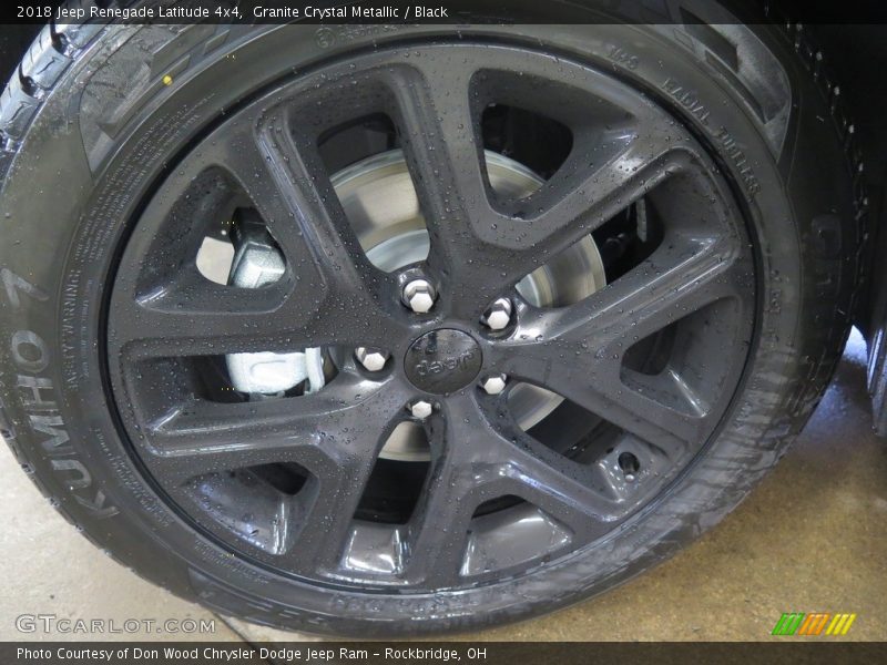 Granite Crystal Metallic / Black 2018 Jeep Renegade Latitude 4x4