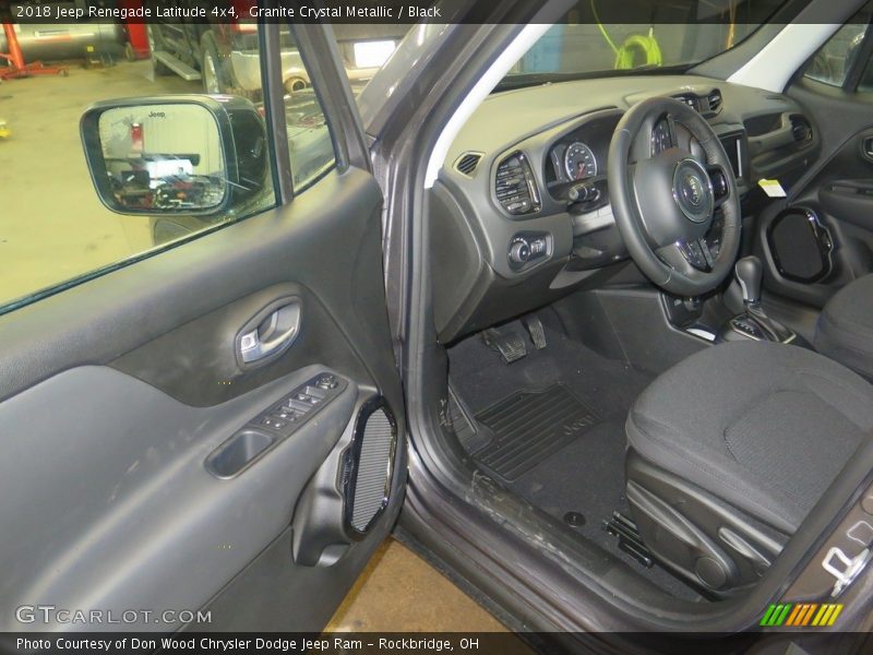 Granite Crystal Metallic / Black 2018 Jeep Renegade Latitude 4x4