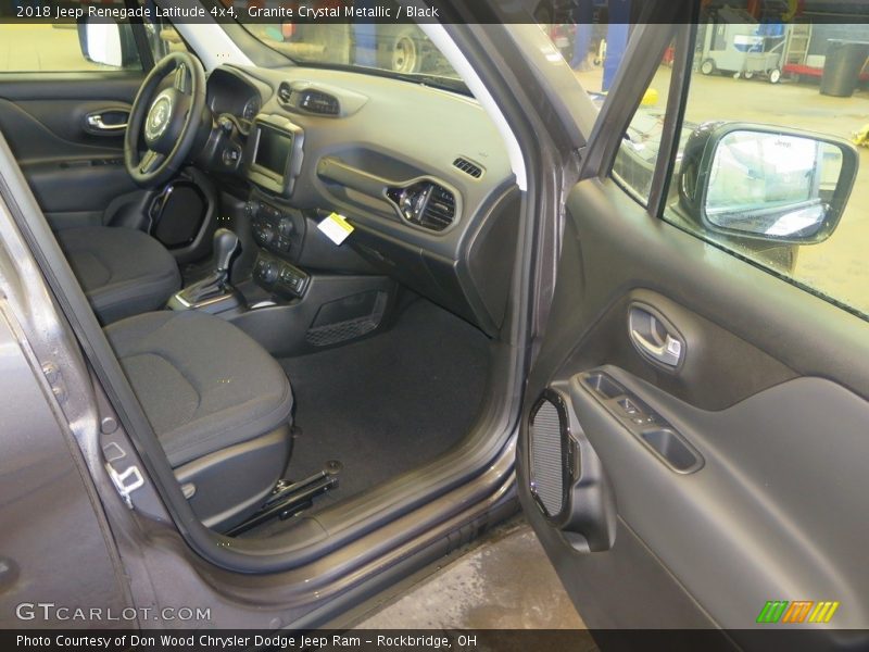 Granite Crystal Metallic / Black 2018 Jeep Renegade Latitude 4x4