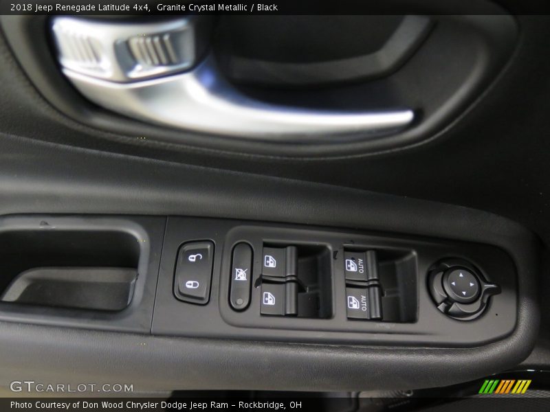 Granite Crystal Metallic / Black 2018 Jeep Renegade Latitude 4x4