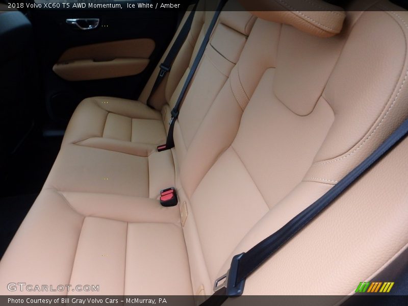 Ice White / Amber 2018 Volvo XC60 T5 AWD Momentum