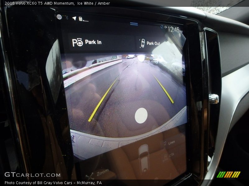 Ice White / Amber 2018 Volvo XC60 T5 AWD Momentum
