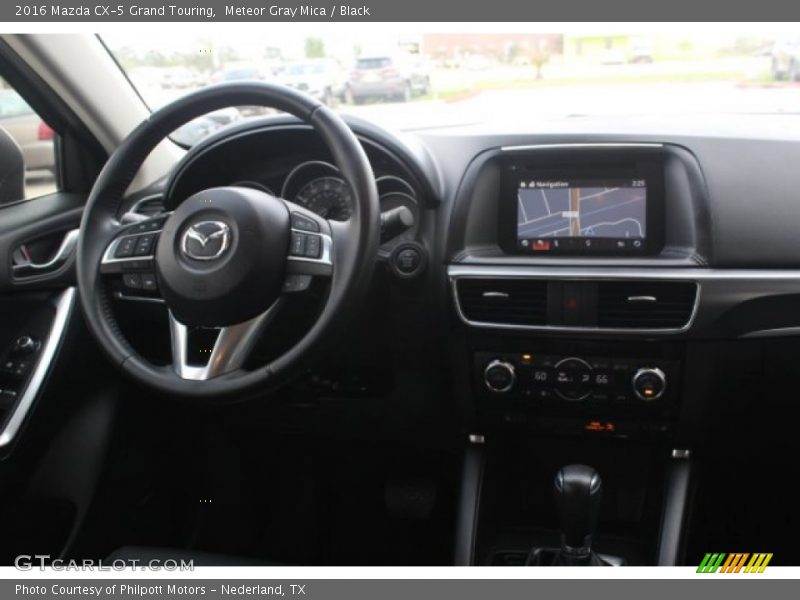 Meteor Gray Mica / Black 2016 Mazda CX-5 Grand Touring