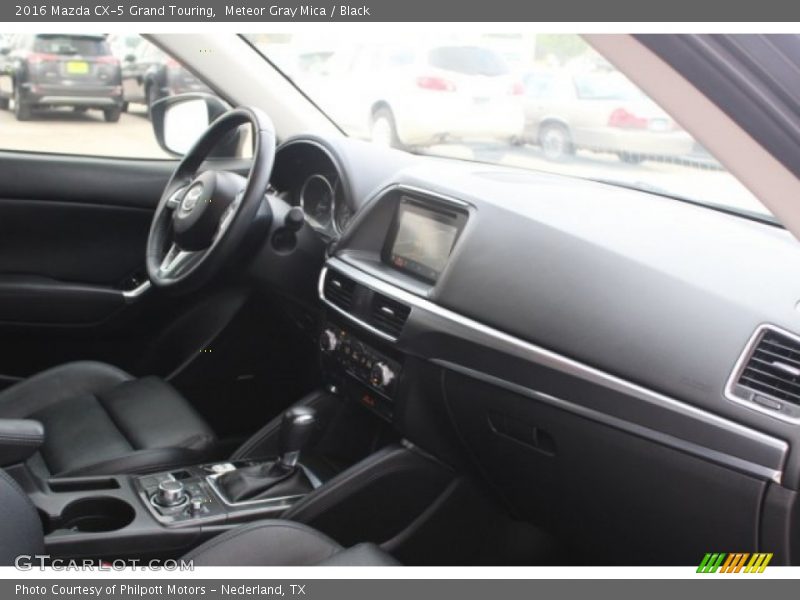 Meteor Gray Mica / Black 2016 Mazda CX-5 Grand Touring