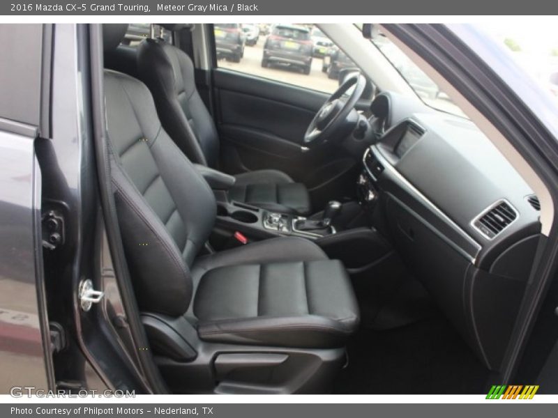 Meteor Gray Mica / Black 2016 Mazda CX-5 Grand Touring