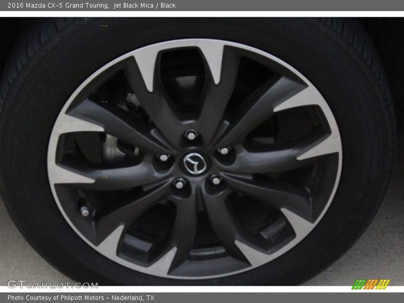 Jet Black Mica / Black 2016 Mazda CX-5 Grand Touring