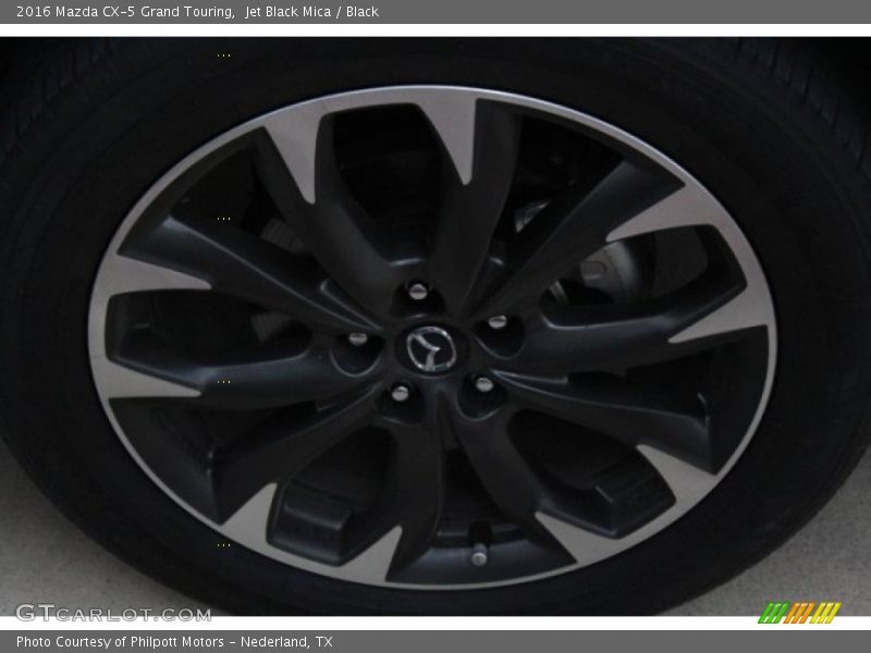 Jet Black Mica / Black 2016 Mazda CX-5 Grand Touring