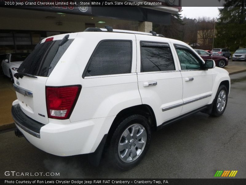 Stone White / Dark Slate Gray/Light Graystone 2010 Jeep Grand Cherokee Limited 4x4