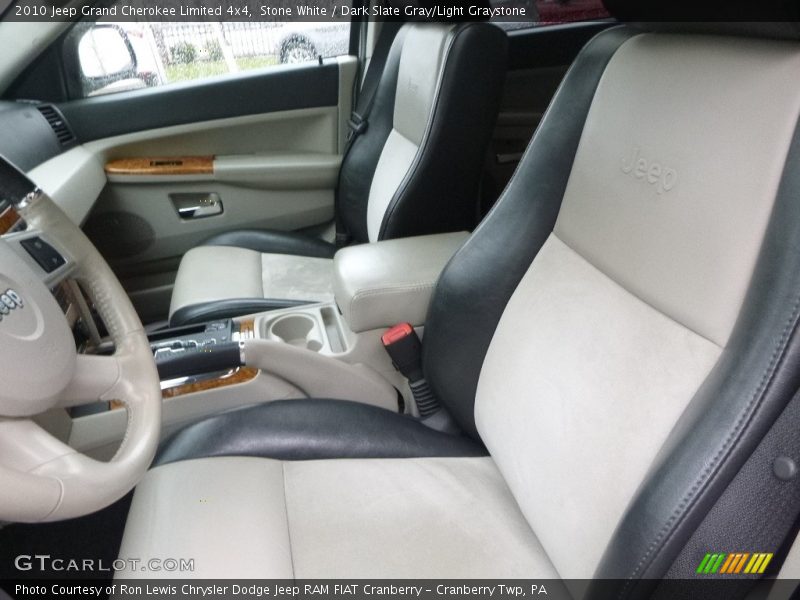Stone White / Dark Slate Gray/Light Graystone 2010 Jeep Grand Cherokee Limited 4x4