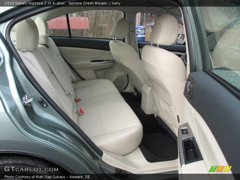 Jasmine Green Metallic / Ivory 2016 Subaru Impreza 2.0i 4-door