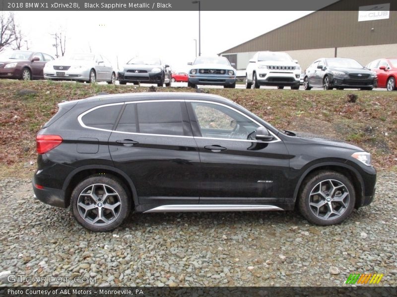 Black Sapphire Metallic / Black 2018 BMW X1 xDrive28i
