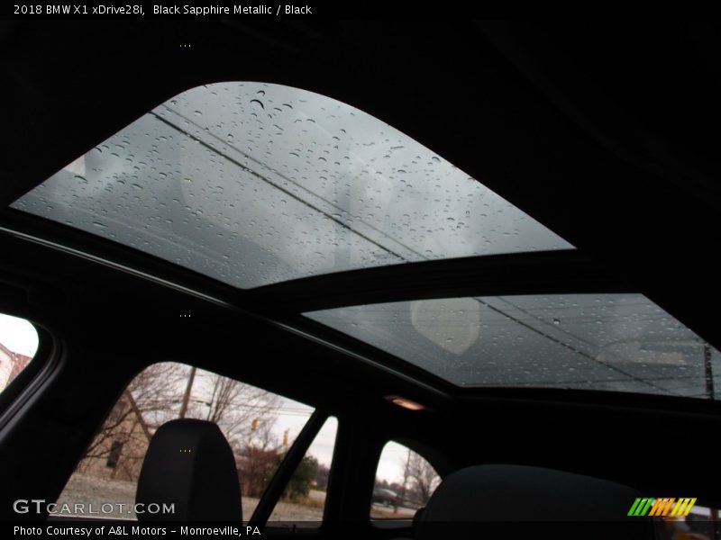 Black Sapphire Metallic / Black 2018 BMW X1 xDrive28i