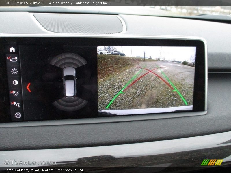 Alpine White / Canberra Beige/Black 2018 BMW X5 xDrive35i