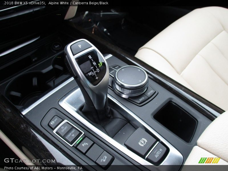 Alpine White / Canberra Beige/Black 2018 BMW X5 xDrive35i