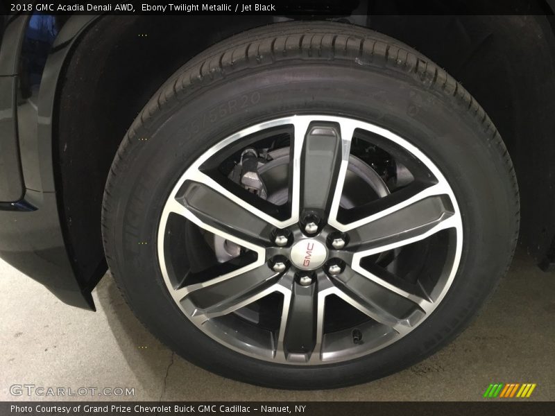 Ebony Twilight Metallic / Jet Black 2018 GMC Acadia Denali AWD