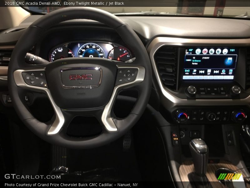 Ebony Twilight Metallic / Jet Black 2018 GMC Acadia Denali AWD