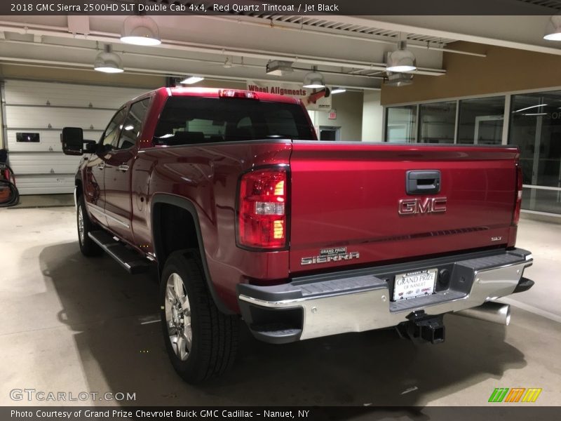 Red Quartz Tintcoat / Jet Black 2018 GMC Sierra 2500HD SLT Double Cab 4x4