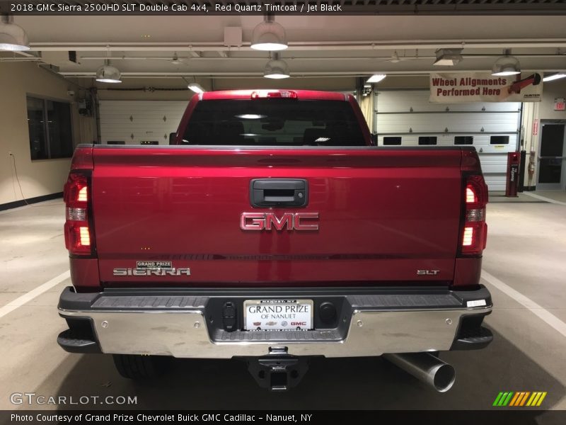 Red Quartz Tintcoat / Jet Black 2018 GMC Sierra 2500HD SLT Double Cab 4x4