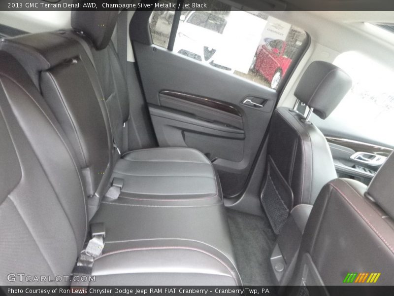 Champagne Silver Metallic / Jet Black 2013 GMC Terrain Denali AWD