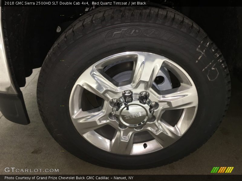Red Quartz Tintcoat / Jet Black 2018 GMC Sierra 2500HD SLT Double Cab 4x4