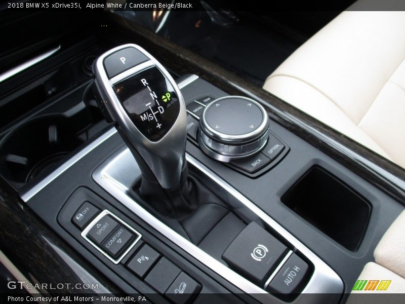 Alpine White / Canberra Beige/Black 2018 BMW X5 xDrive35i