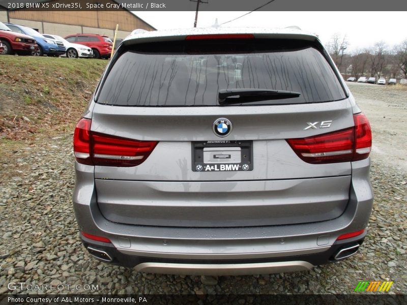 Space Gray Metallic / Black 2018 BMW X5 xDrive35i