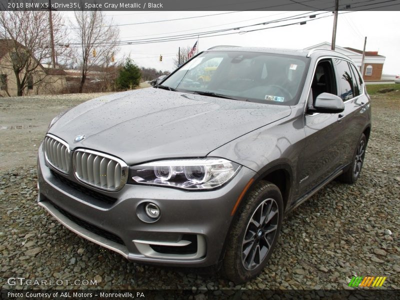 Space Gray Metallic / Black 2018 BMW X5 xDrive35i