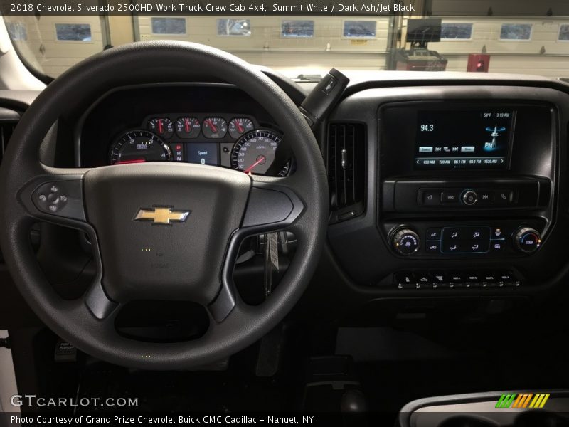 Summit White / Dark Ash/Jet Black 2018 Chevrolet Silverado 2500HD Work Truck Crew Cab 4x4