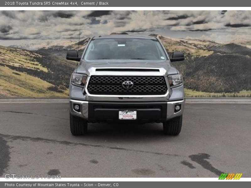 Cement / Black 2018 Toyota Tundra SR5 CrewMax 4x4
