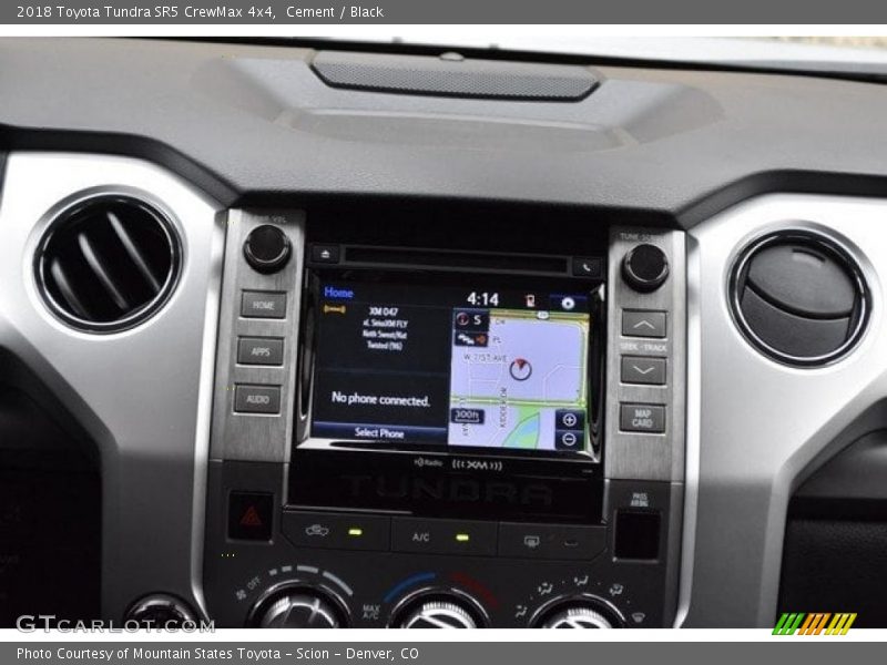 Cement / Black 2018 Toyota Tundra SR5 CrewMax 4x4