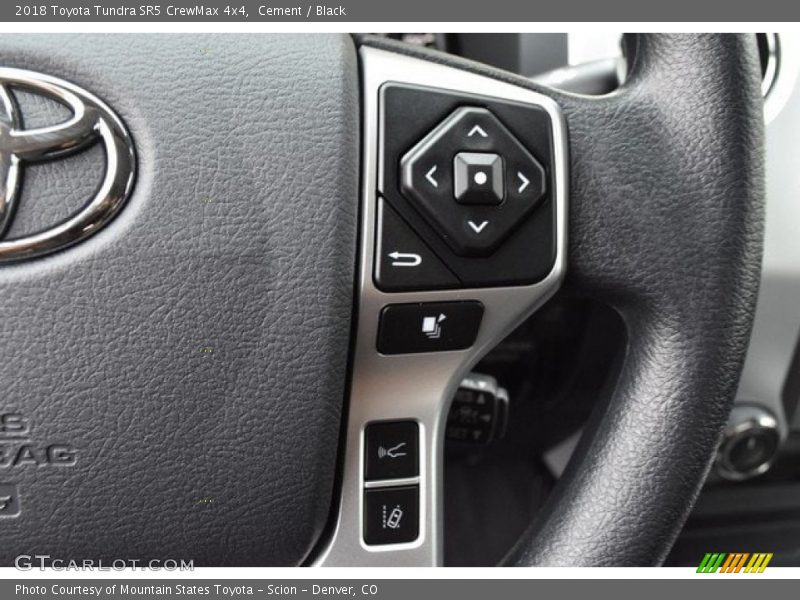 Cement / Black 2018 Toyota Tundra SR5 CrewMax 4x4