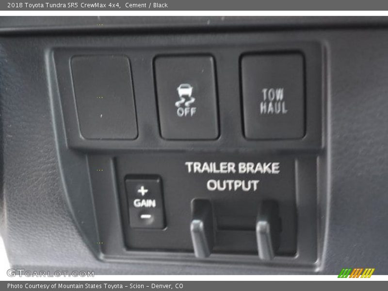 Cement / Black 2018 Toyota Tundra SR5 CrewMax 4x4