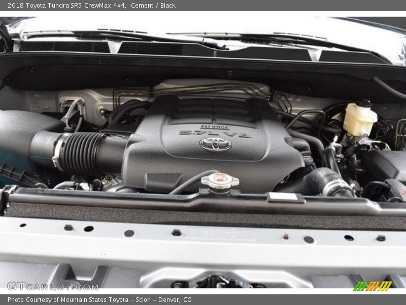 Cement / Black 2018 Toyota Tundra SR5 CrewMax 4x4